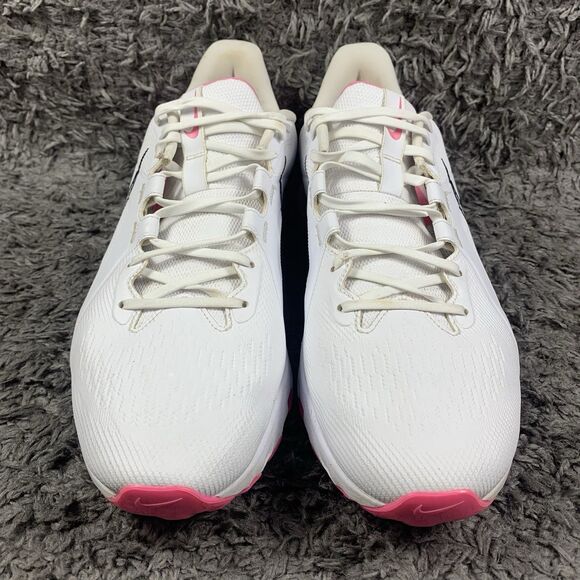 Nike React Infinity Pro Golf Shoes White/Pink CT6620-101 Size 14 main image 4